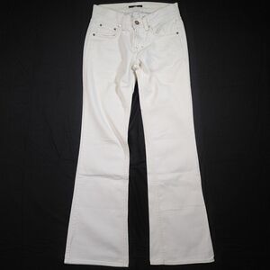 Hugo BOSS Women's Jeans Flared Bootcut White 26/32